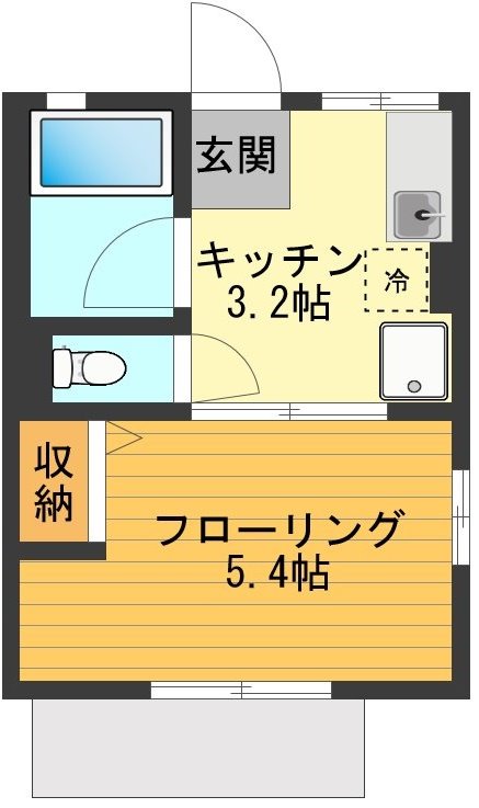 シティハイムホシノ 間取り図