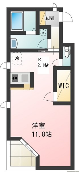 White CubeⅠ 間取り図