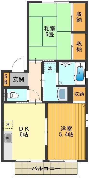 アルカディア 間取り図