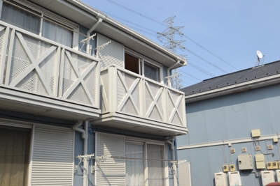 フレグランス平山E ベランダ