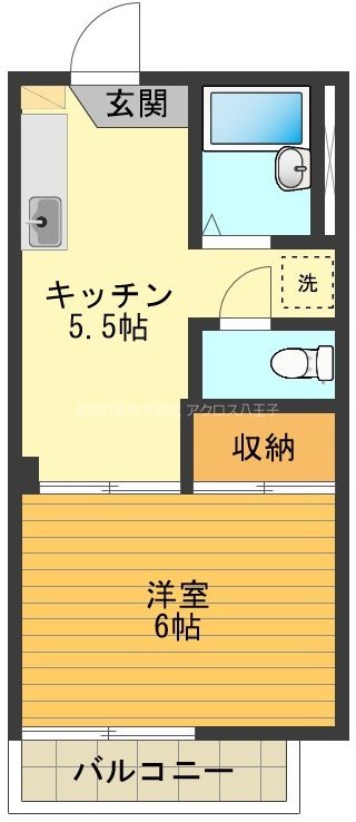 コーポエトワールＣ 間取り図