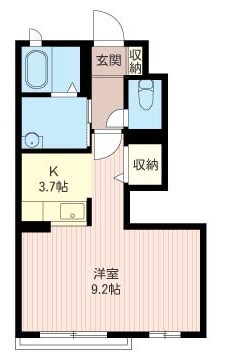 シャーメゾン樹光 間取り図