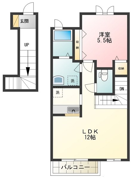 シャーメゾン樹光 間取り図