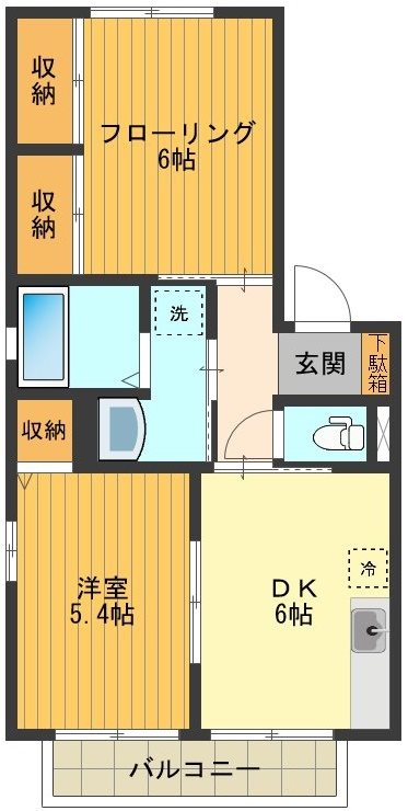 アルカディア 間取り図