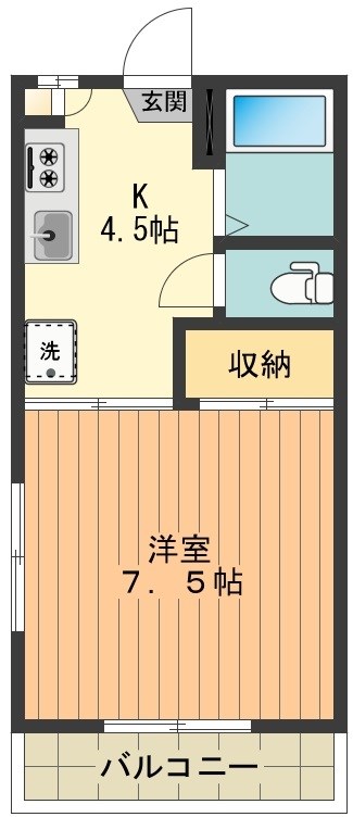 リヴェールハイツ 間取り図