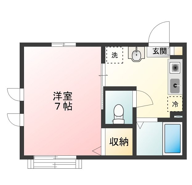 サニーコート 間取り図