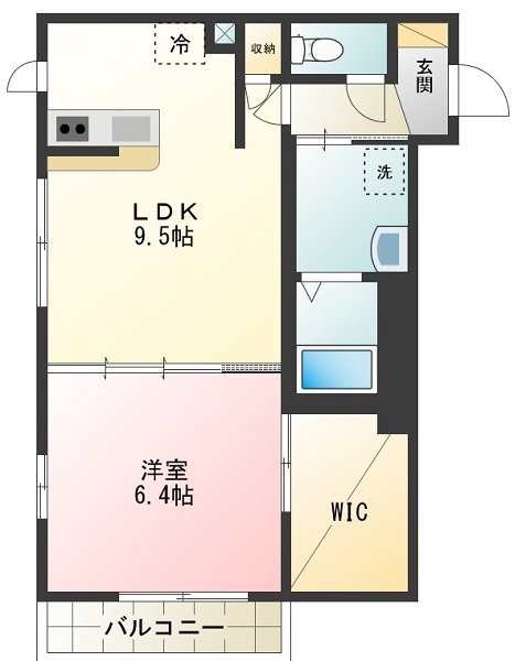 ファミールメゾン 間取り図