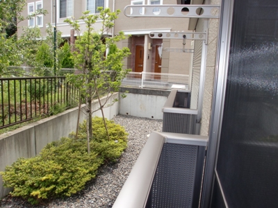 プラザコートⅢ ベランダ