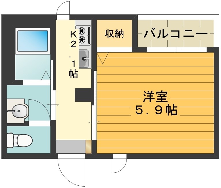 O.flats 間取り図