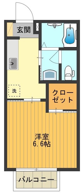 プチメゾンＫ 間取り図