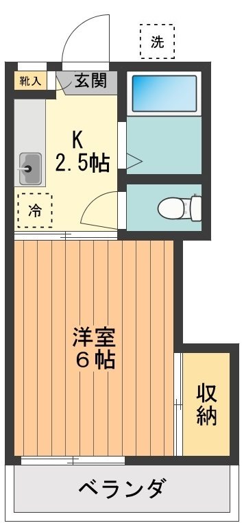 ビューコート高尾 間取り図