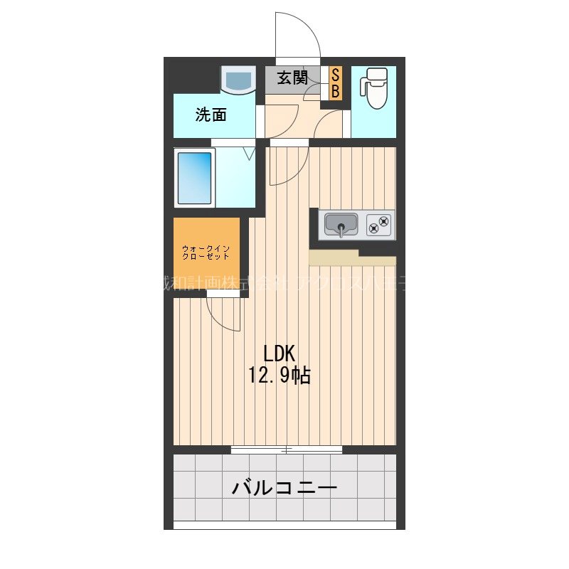 White CubeⅠ 間取り図