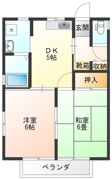 シティパル 間取り図