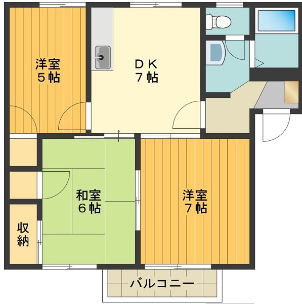 ビックストーンヴィラ 間取り図