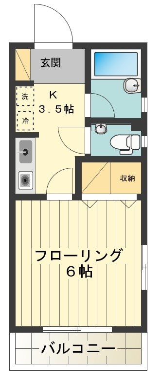 パークヒルズ 間取り図