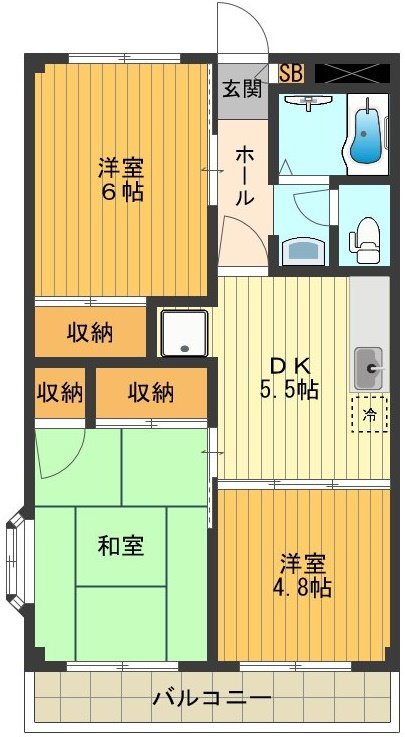 エクセレンス 間取り図