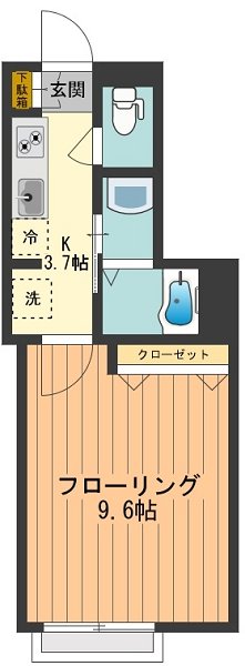 ラ・セントロ 間取り図