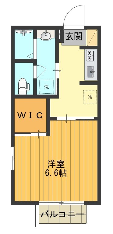 テラス明日香 間取り図