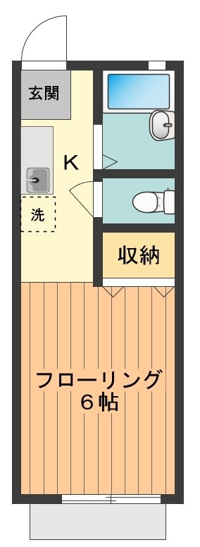 カレッジポート 間取り図