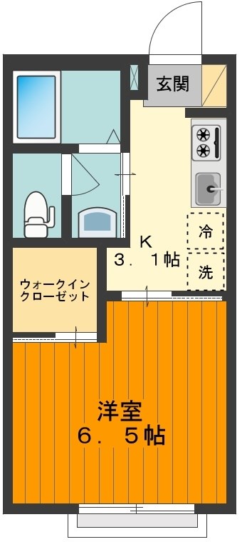 コンフォートヨコタ 間取り図