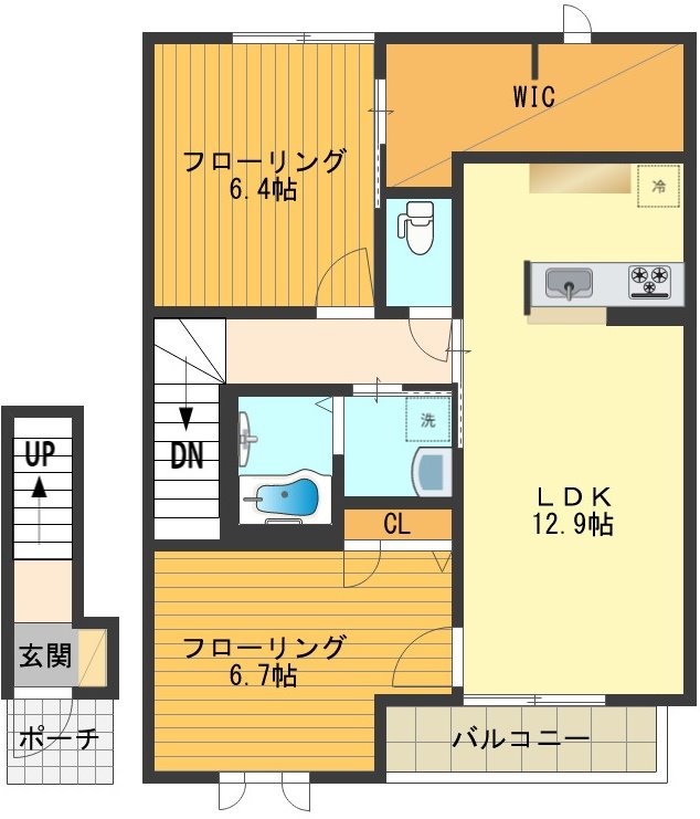 サンシャイン　エスⅢ 間取り