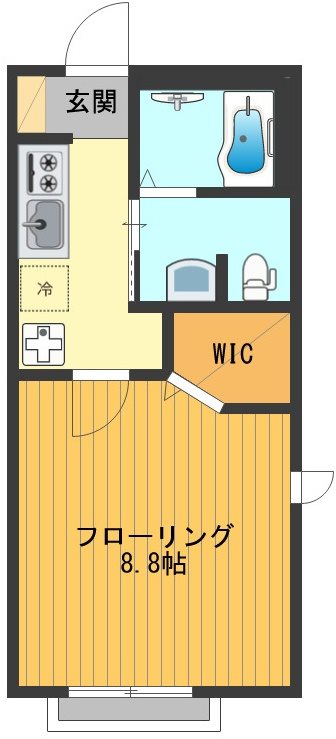 ラ・シエスト 間取り図