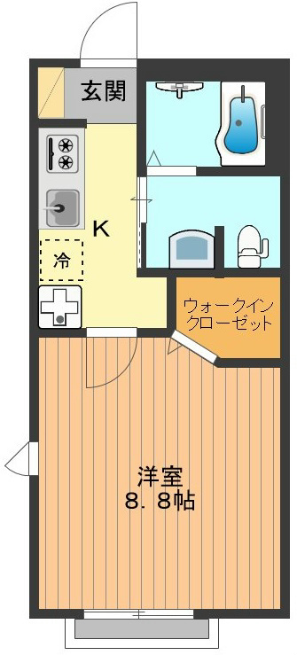 ラ・シエスト 間取り図