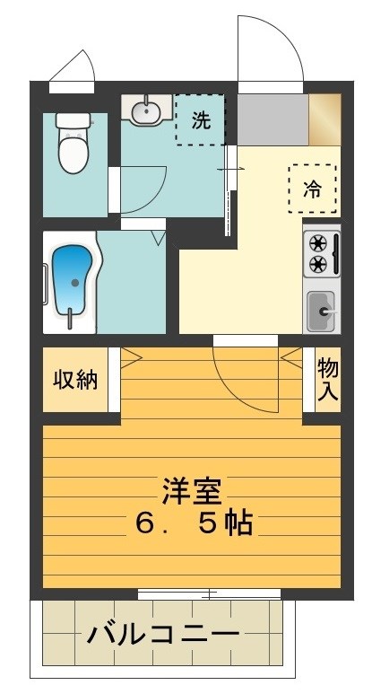 ファミールメゾン 間取り図