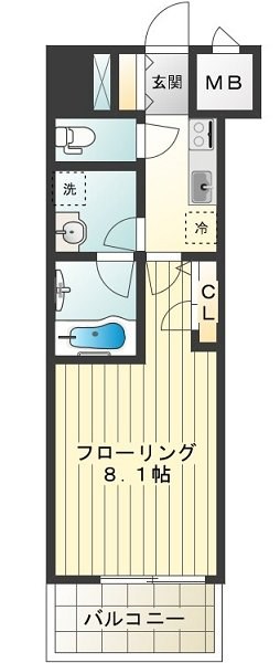 シャーメゾンステージ日野 0205号室 間取り
