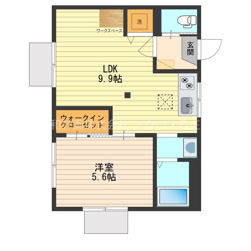 サンエクセル 間取り図