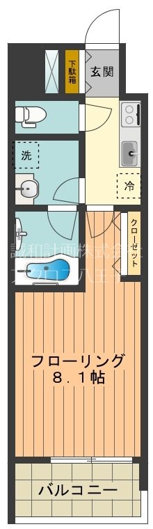 シャーメゾンステージ日野 間取り図
