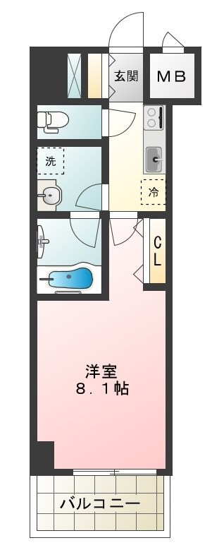 シャーメゾンステージ日野 間取り図