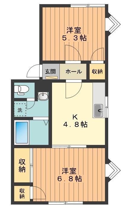グリントピアＳ 間取り図