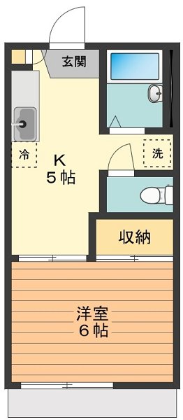 コーポエトワールＣ 間取り図