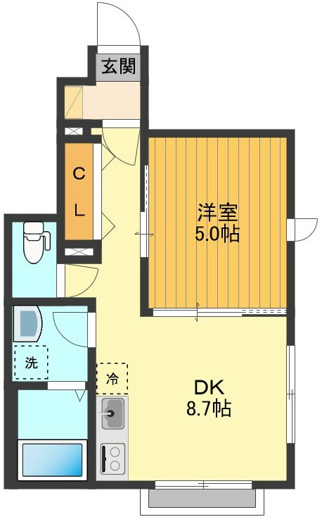 ヴィバレット八王子 間取り図