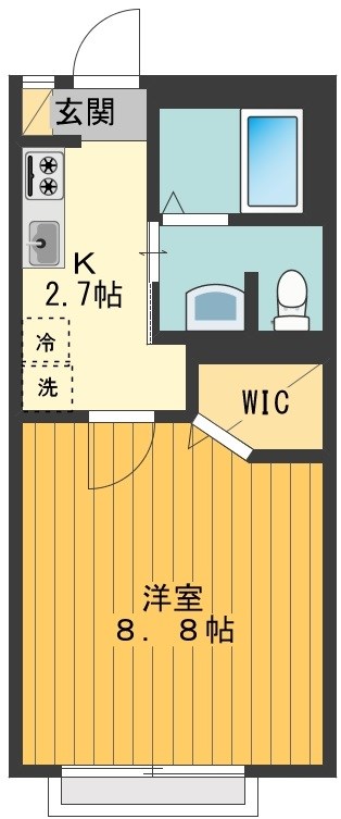 ラ・シエスト 間取り図