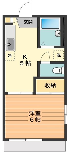 コーポエトワールＤ 間取り図