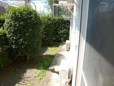 コーポエトワールＤ ベランダ