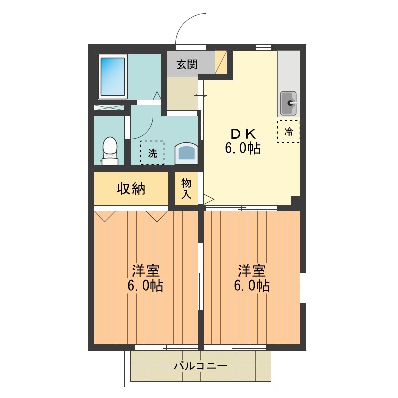 エーデルハイム 間取り図