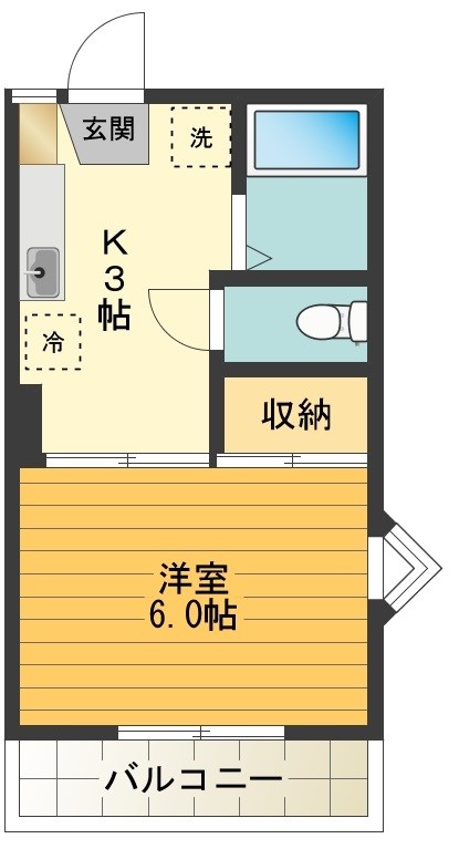 ハイツ平成 間取り図