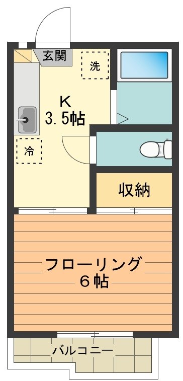 ハイツ平成 間取り