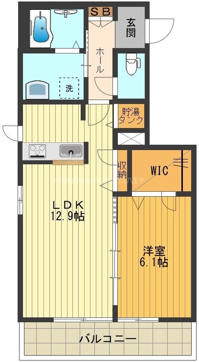 プラナスノーブル 間取り図