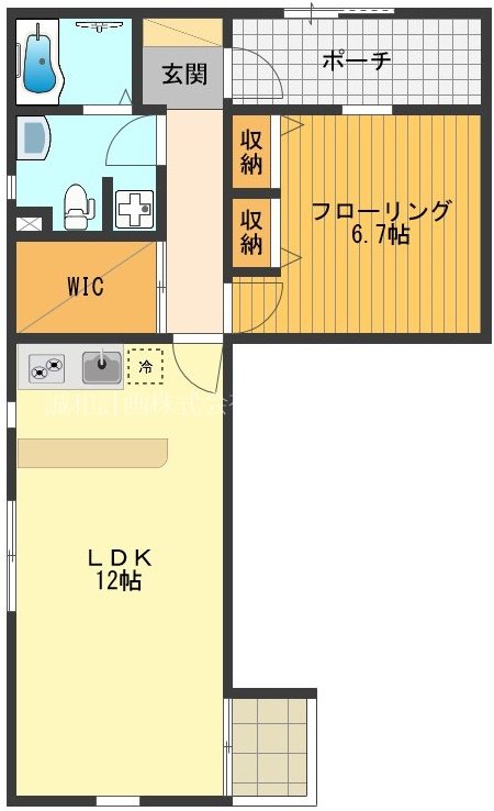 メゾン・ド・シュクレ 間取り図