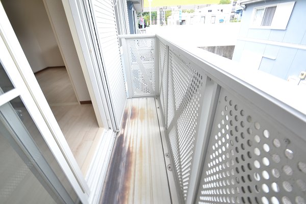 フレグランス平山Ｂ ベランダ