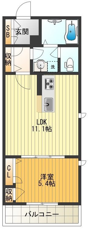 クラリス・Ｙ 間取り図