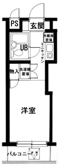 メインステージ保土ヶ谷 間取り