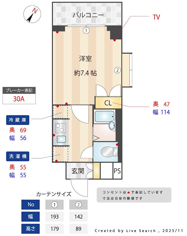 メインステージ神田駅前 間取り