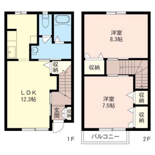 シャルマンメゾンＡ 間取り