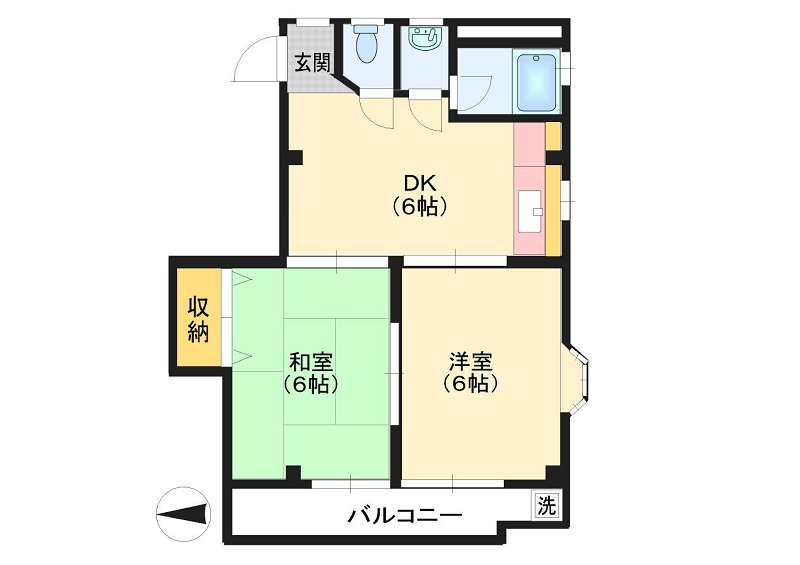 フジハイコート 間取り