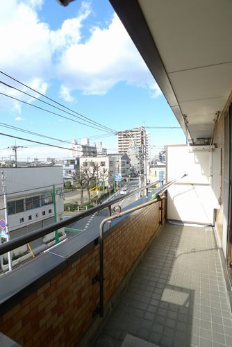 フジハイコート ベランダ
